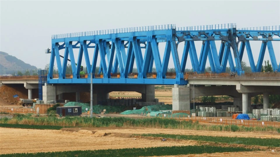 উচ্চ গতির ইস্পাত ট্রাস ব্রিজ